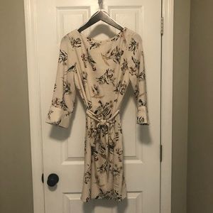 H&M Floral/Bird pattern dress, Size 10, NWT